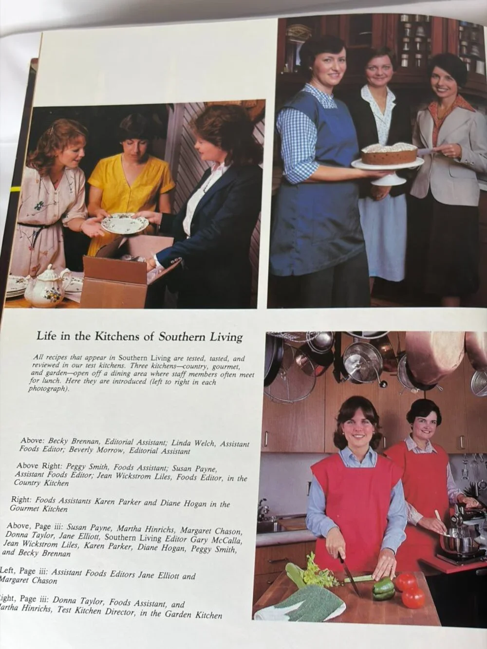 Vintage Southern Living 1980 Annual Recipes Cookbook Hardcover Cottagecore Retro